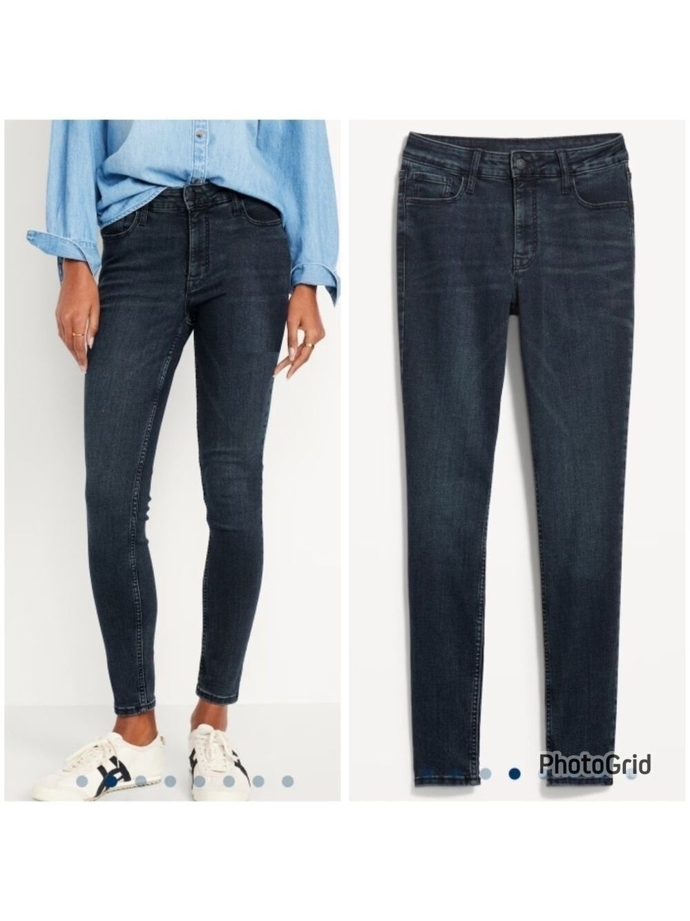 OLD NAVY ROCKSTAR SUPER SKINNY HIGH RISE JEAN